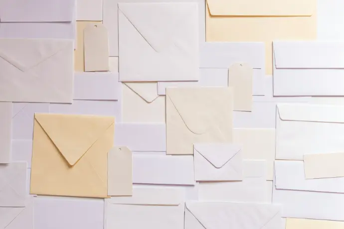 envelope paper lot